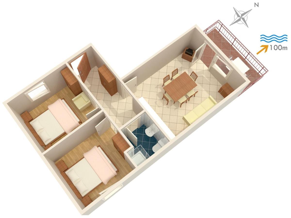 Apartments By The Sea Dramalj, Crikvenica - 2376 Luaran gambar
